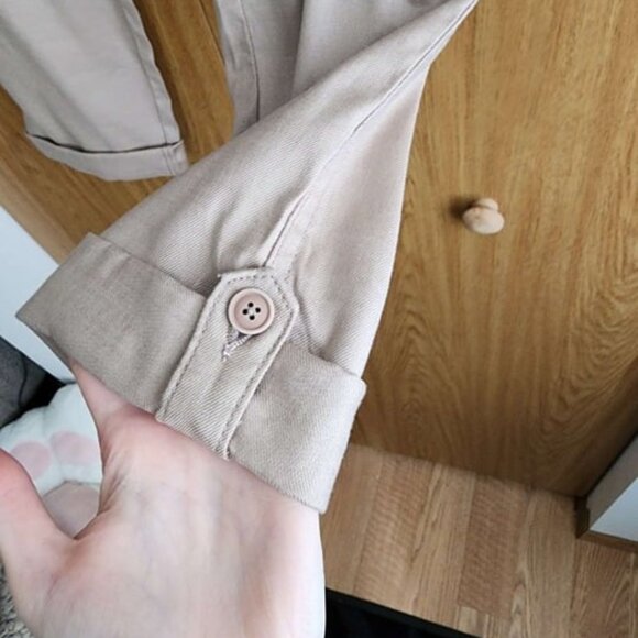 NWT Dayla Cargo Pants Linen Tencil Relaxed Fit Pants Level 99 Size 26" - Picture 5 of 10